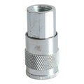 Interstate Pneumatics 1/4 Inch Automotive Steel Coupler x 1/4 Inch Female NPT (Silver Color) CA440Z